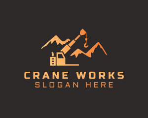 Orange Mountain Crane logo