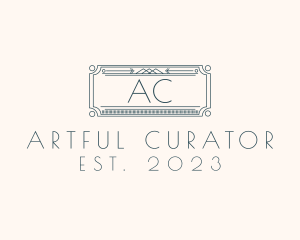 Art Deco Retro Signage logo design