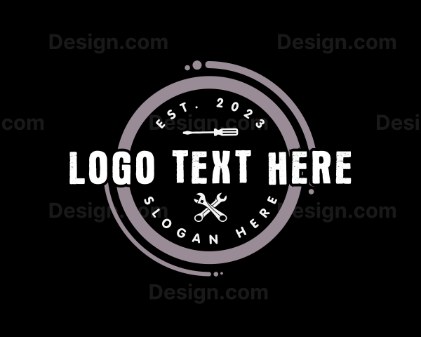 Wrench Screw Business Logo