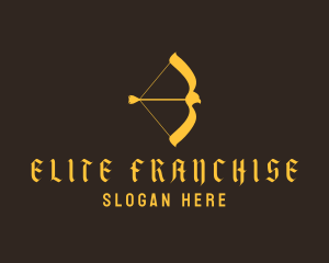 Elegant Sparrow Archery logo design