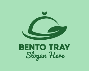 Green Organic Tray logo design