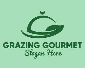 Green Organic Tray logo design