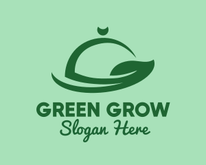 Green Organic Tray logo design