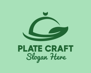 Green Organic Tray logo design