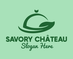 Green Organic Tray logo design