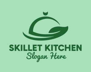 Green Organic Tray logo design