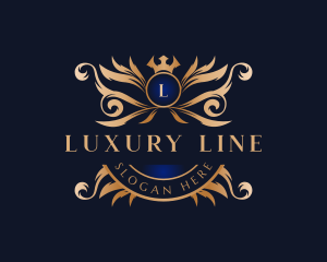 Royalty Luxury Ornament logo design