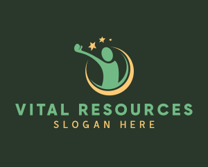 Star Human Resource  logo design