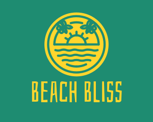 Summer Beach Resort logo design