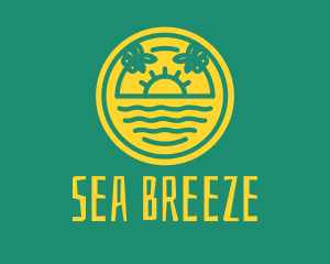 Summer Beach Resort logo design