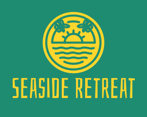 Summer Beach Resort logo design