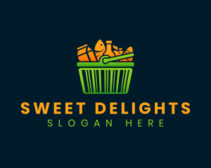 Grocery Shopping Basket logo