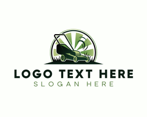 Landscaping Grass Mower logo