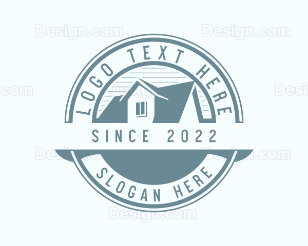 Roof Repair Badge Logo