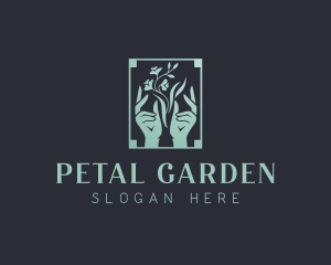 Floral Yoga Wellness logo design