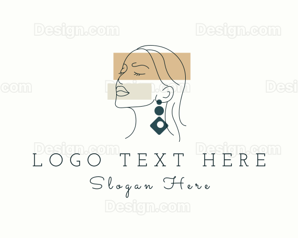 Deluxe Fashion Lady Logo