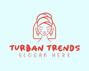 Orange Turban Woman logo