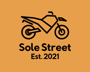 Street Motorcycle Travel logo design