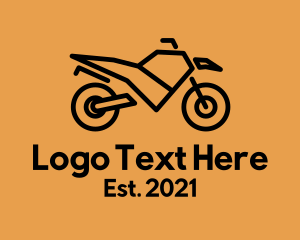 Street - Street Motorcycle Travel logo design