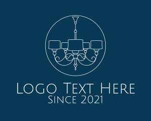 Minimalist Grand Chandelier  logo