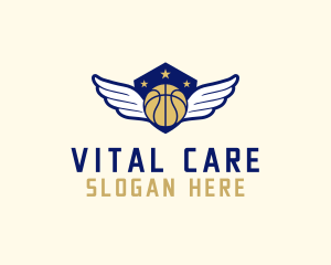 Basketball League Wings logo