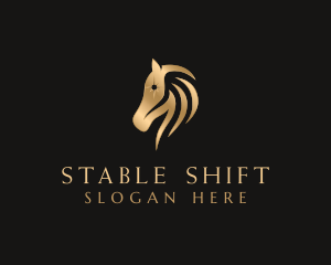 Classy Equine Horse logo design