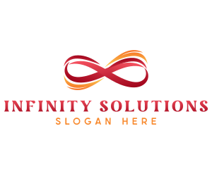 Fire Loop Infinity logo design