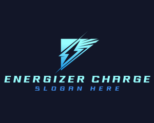 Lightning Thunder Power logo design