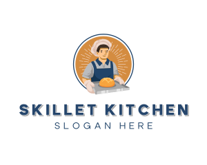 Bread Pastry Baker logo design