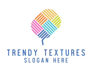 Knitting Yarn Thread  logo design