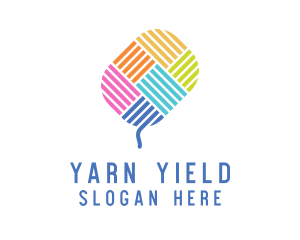 Knitting Yarn Thread  logo