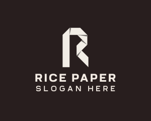 Origami Papercraft Art logo design