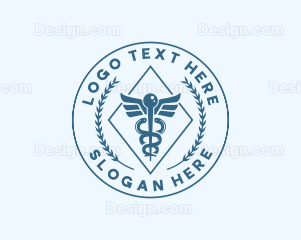 Pharmacy Medical Caduceus Logo