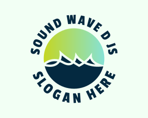 Modern Aquatic Waves logo design