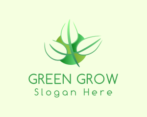 Green Leaf Nature logo design