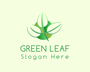 Green Leaf Nature logo design