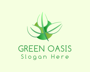 Green Leaf Nature logo design