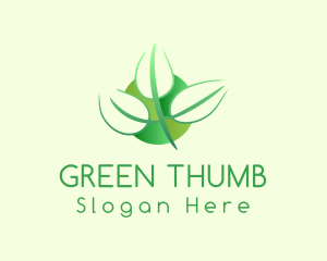 Green Leaf Nature logo design