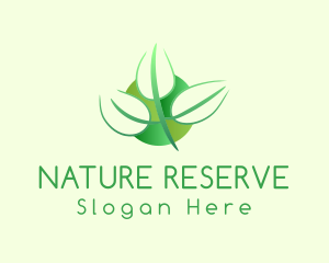 Green Leaf Nature logo design