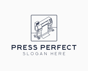 Printing Machine Press logo design