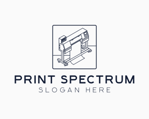 Printing Machine Press logo design