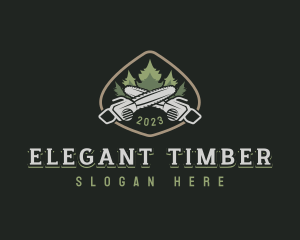 Timber Wood Cutter logo