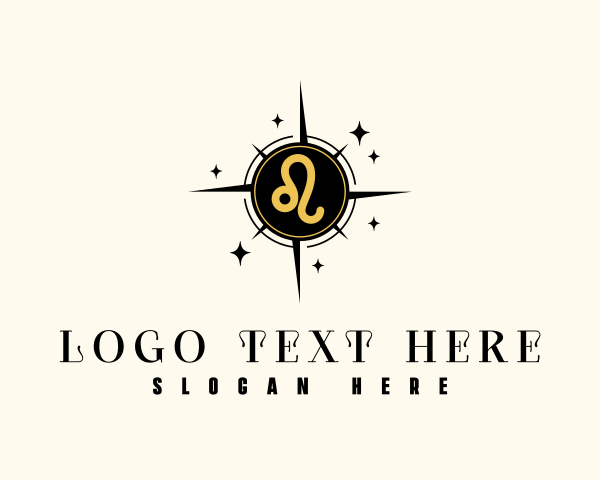 Leo logo example 1
