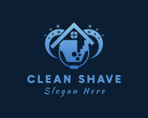 House Wash Cleaning logo design