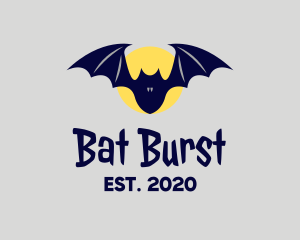 Night Moon Bat  logo