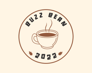 Hot Coffee Cup Seal  logo design