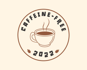 Hot Coffee Cup Seal  logo design