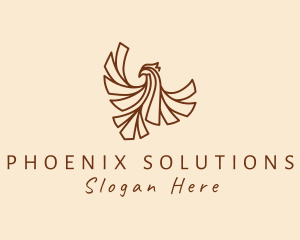 Deluxe Flying Phoenix logo