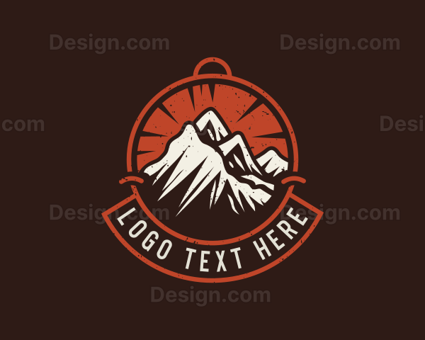 Mountain Hiking Trek Logo