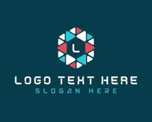 Cube Tech Geometric logo